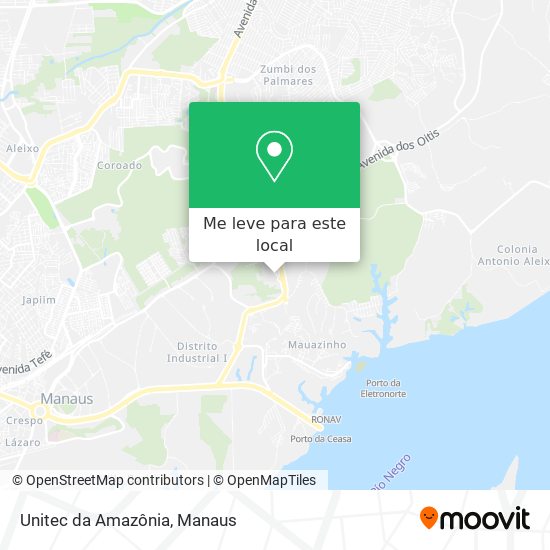 Unitec da Amazônia mapa