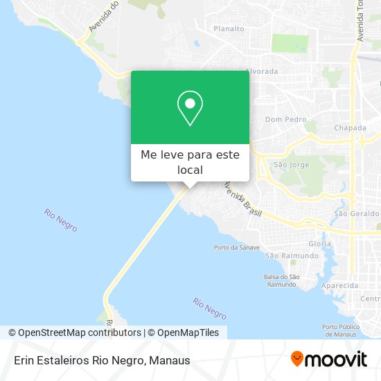 Erin Estaleiros Rio Negro mapa