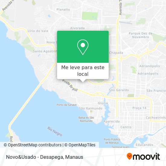 Novo&Usado - Desapega mapa