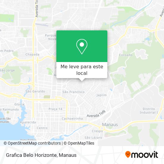 Grafica Belo Horizonte mapa