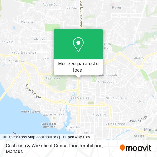 Cushman & Wakefield Consultoria Imobiliária mapa