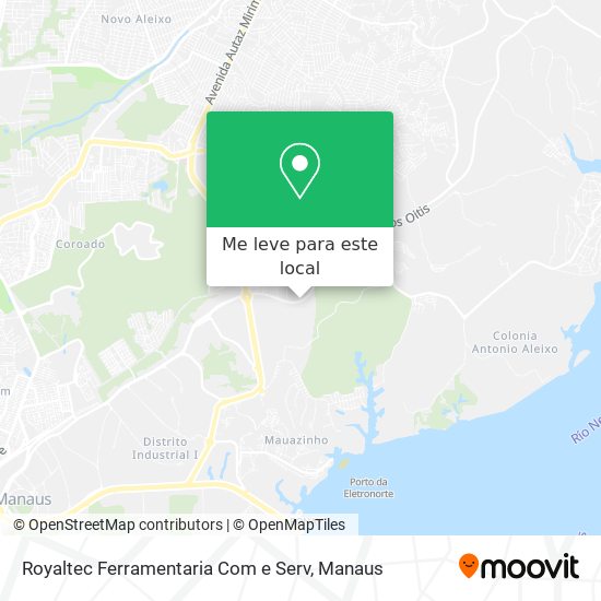 Royaltec Ferramentaria Com e Serv mapa