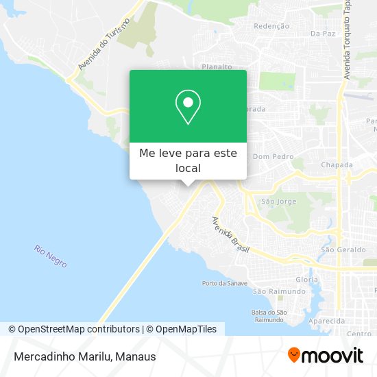 Mercadinho Marilu mapa