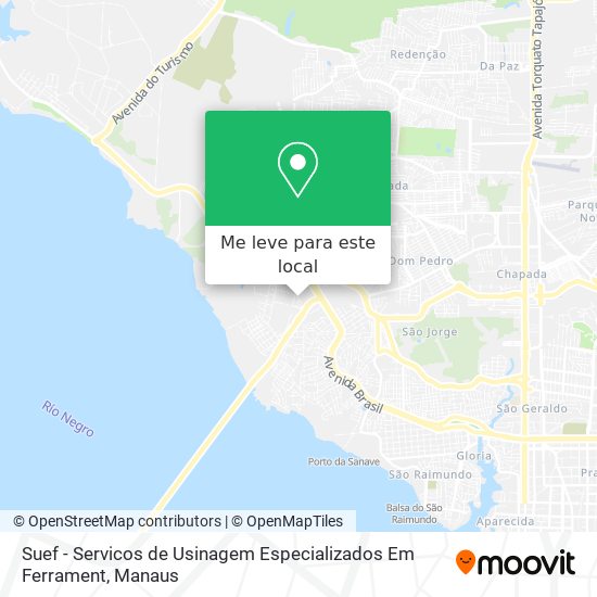 Suef - Servicos de Usinagem Especializados Em Ferrament mapa