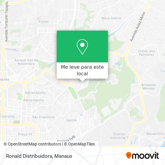 Ronald Distribuidora mapa