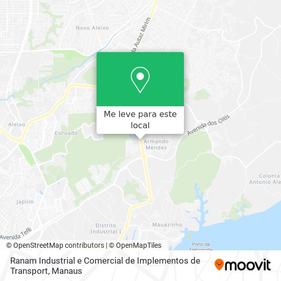 Ranam Industrial e Comercial de Implementos de Transport mapa