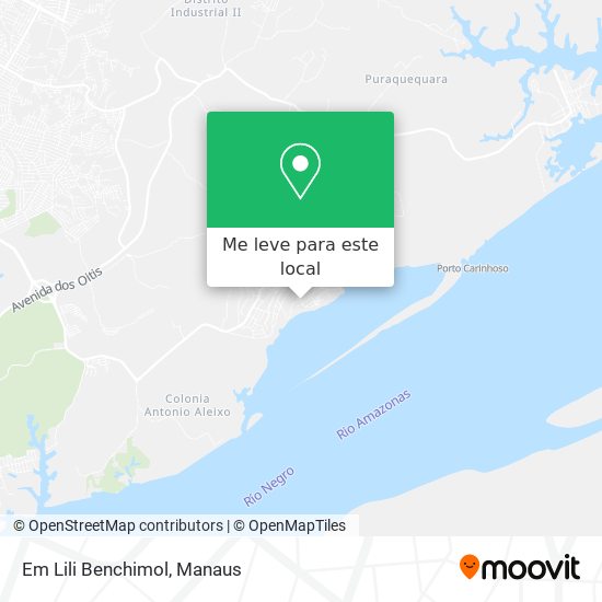 Em Lili Benchimol mapa