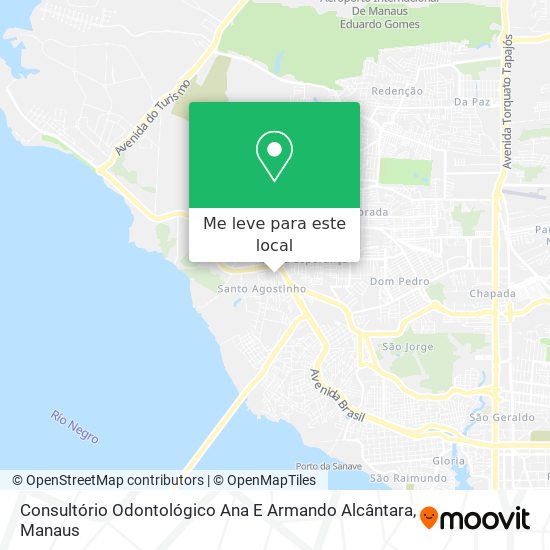 Consultório Odontológico Ana E Armando Alcântara mapa