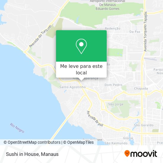 Sushi in House mapa