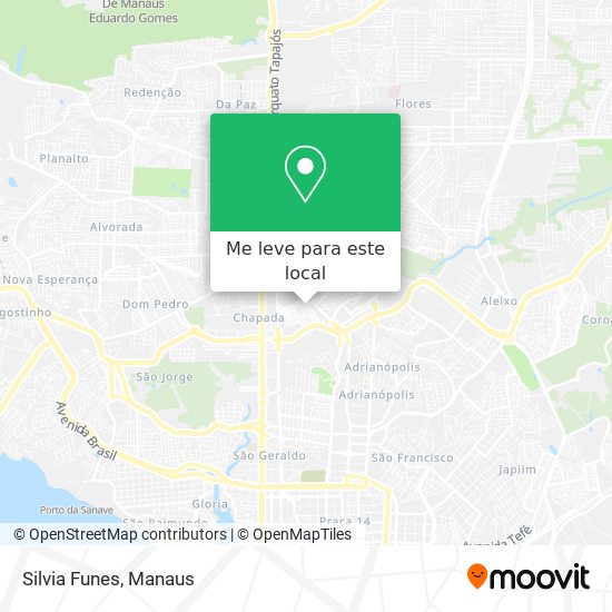 Silvia Funes mapa