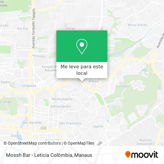 Mossh Bar - Leticia Colômbia mapa