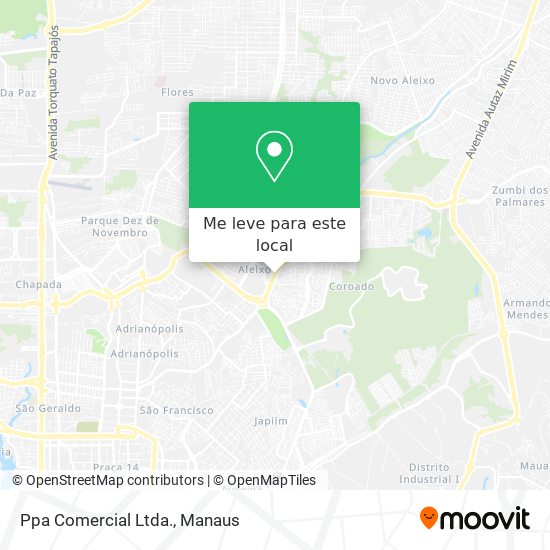 Ppa Comercial Ltda. mapa