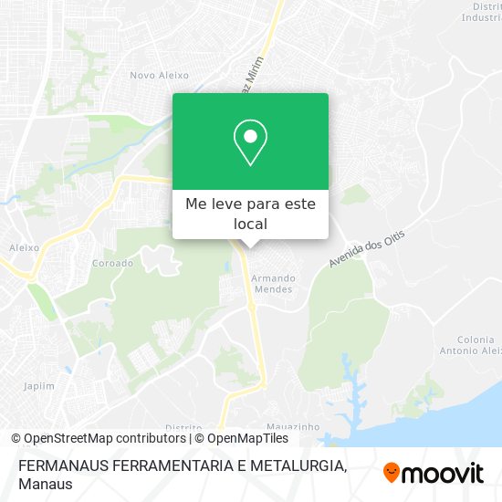FERMANAUS FERRAMENTARIA E METALURGIA mapa