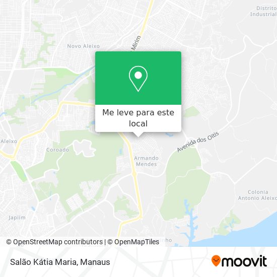 Salão Kátia Maria mapa