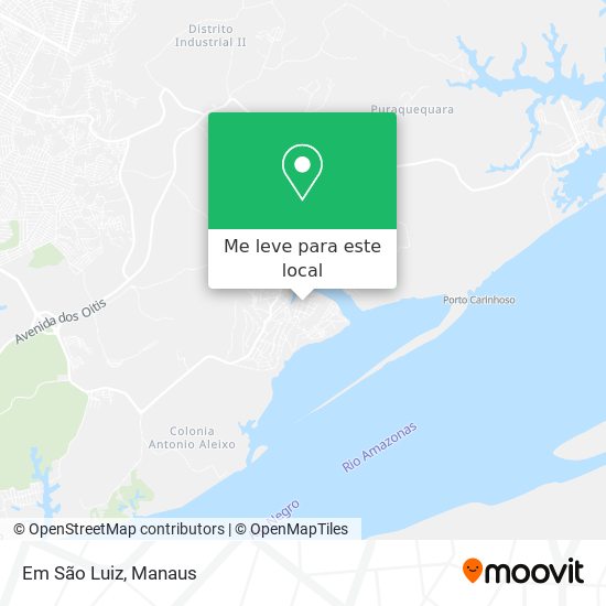 Em São Luiz mapa