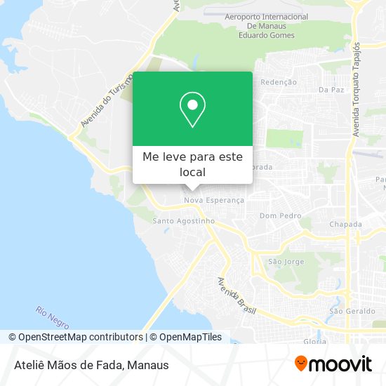 Ateliê Mãos de Fada mapa