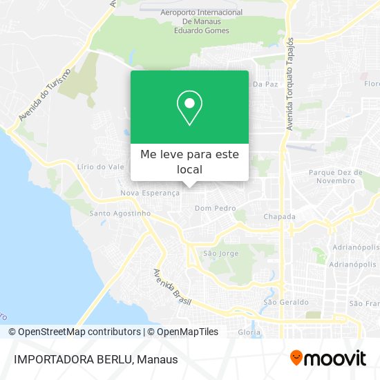 IMPORTADORA BERLU mapa