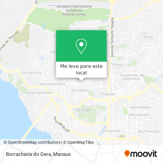 Borracharia do Gera mapa