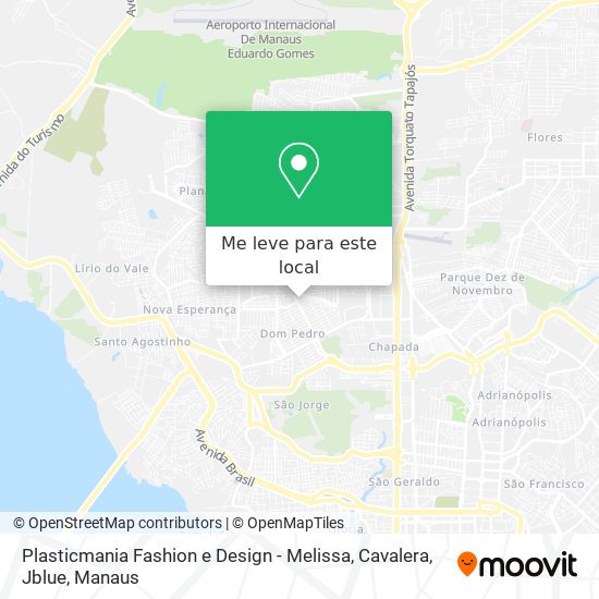Plasticmania Fashion e Design - Melissa, Cavalera, Jblue mapa