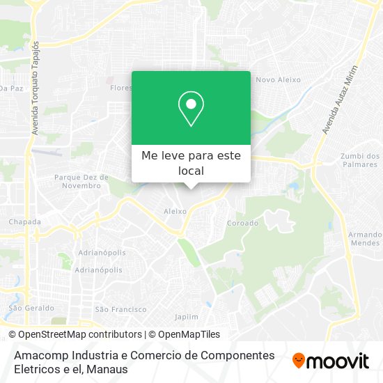 Amacomp Industria e Comercio de Componentes Eletricos e el mapa