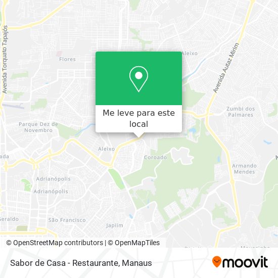 Sabor de Casa - Restaurante mapa