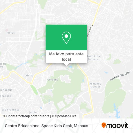 Centro Educacional Space Kids Cesk mapa