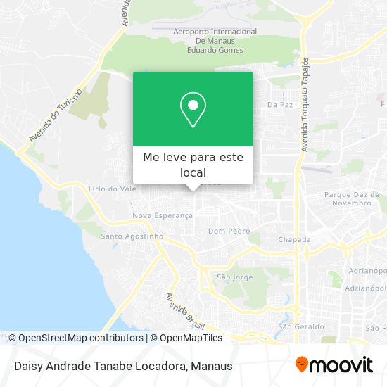 Daisy Andrade Tanabe Locadora mapa