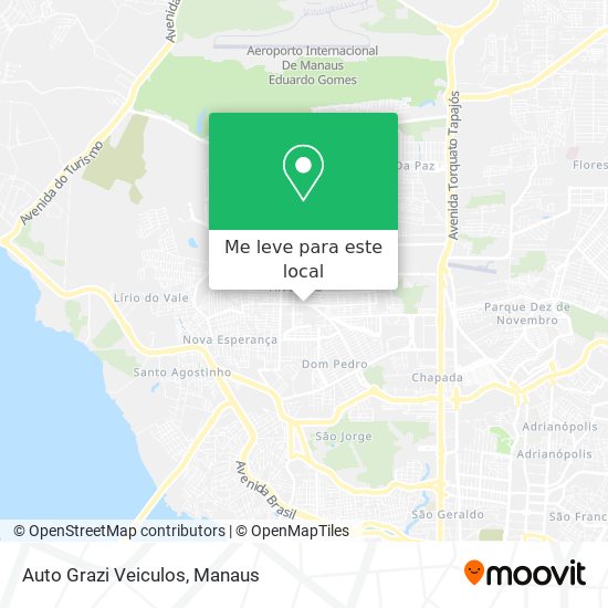 Auto Grazi Veiculos mapa