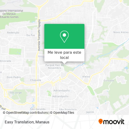Easy Translation mapa