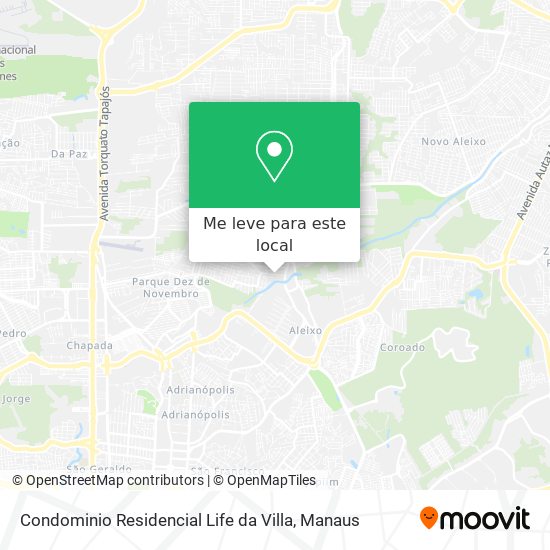 Condominio Residencial Life da Villa mapa