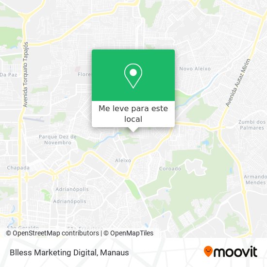 Blless Marketing Digital mapa