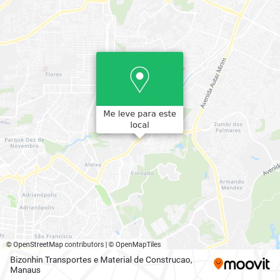 Bizonhin Transportes e Material de Construcao mapa