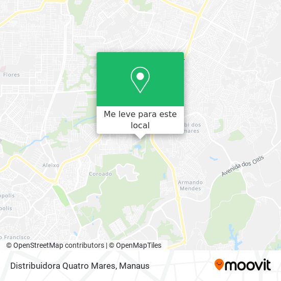 Distribuidora Quatro Mares mapa