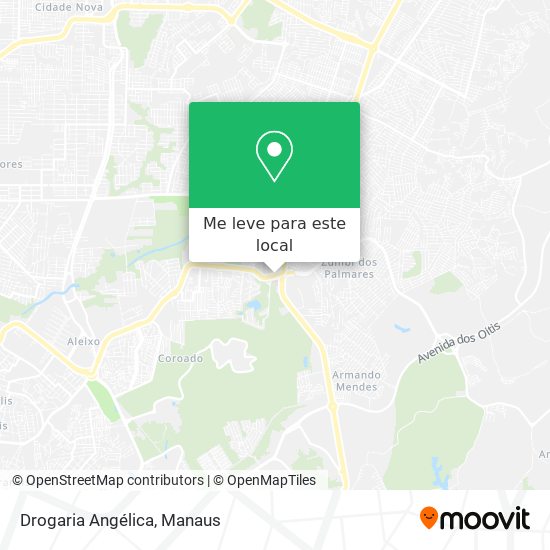 Drogaria Angélica mapa