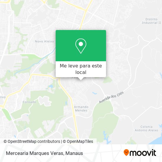 Mercearia Marques Veras mapa