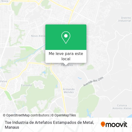 Tse Industria de Artefatos Estampados de Metal mapa