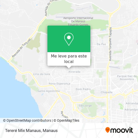 Tereré Mix Manaus mapa