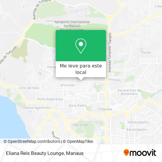 Eliana Reis Beauty Lounge mapa