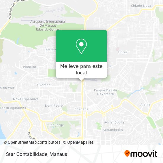 Star Contabilidade mapa