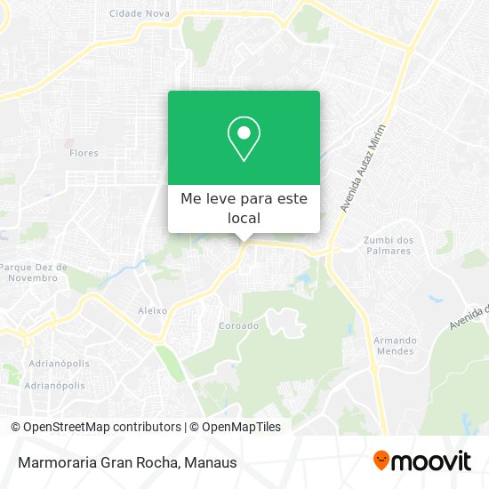 Marmoraria Gran Rocha mapa