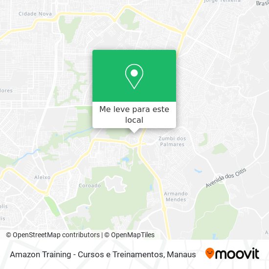 Amazon Training - Cursos e Treinamentos mapa