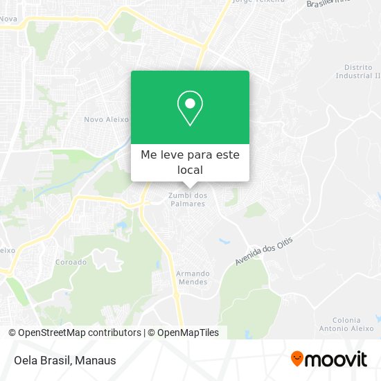 Oela Brasil mapa