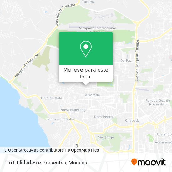 Lu Utilidades e Presentes mapa