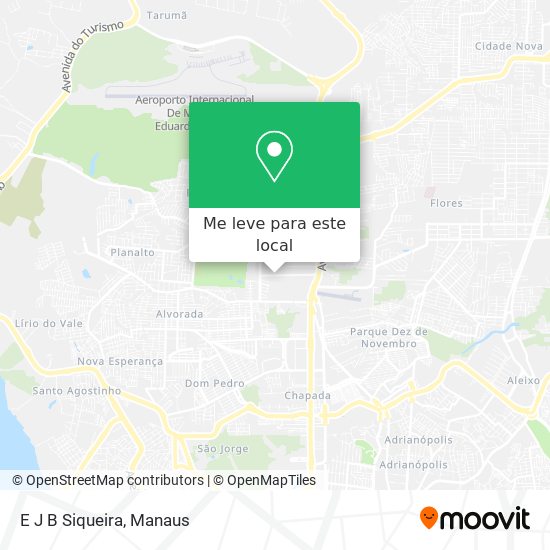 E J B Siqueira mapa