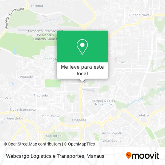 Webcargo Logistica e Transportes mapa