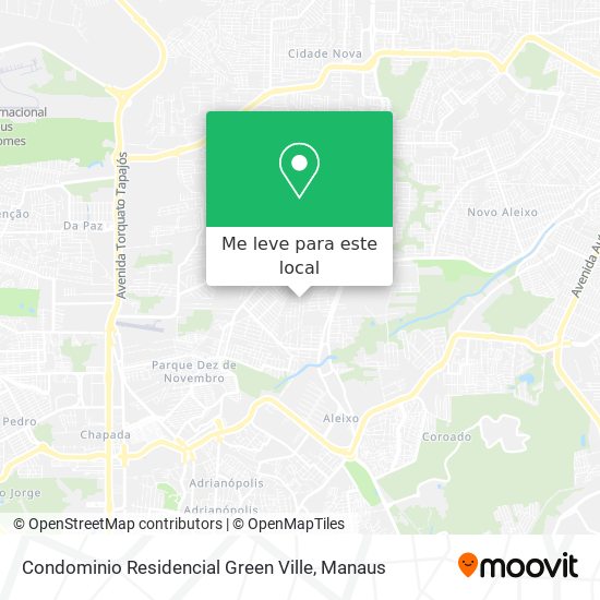 Condominio Residencial Green Ville mapa