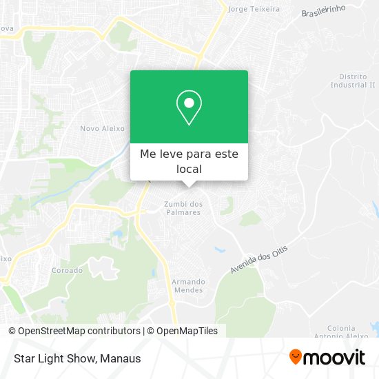 Star Light Show mapa