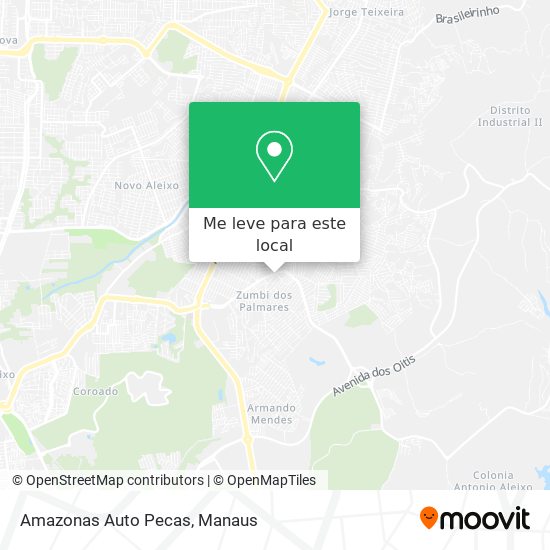 Amazonas Auto Pecas mapa
