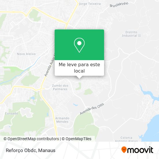 Reforço Obdc mapa