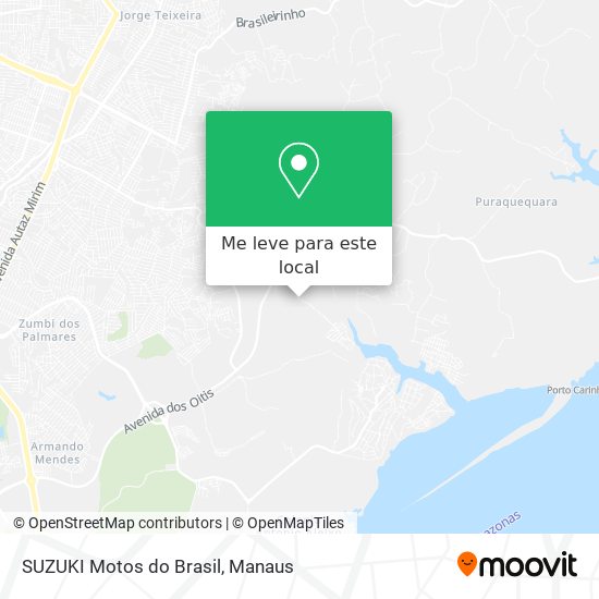 SUZUKI Motos do Brasil mapa